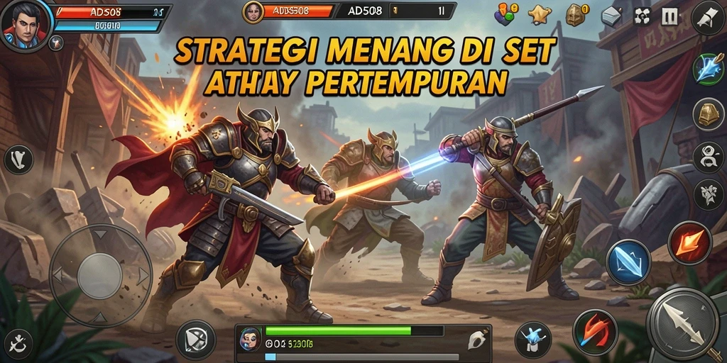Tampilan gameplay menarik dari game strategi ADS508.