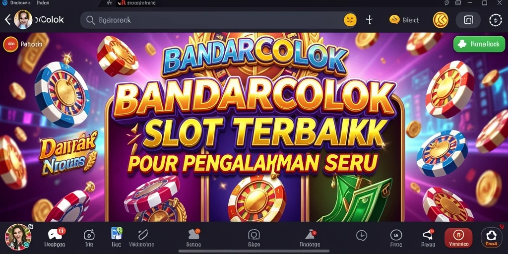 Screenshot menampilkan gameplay seru BANDARCOLOK dengan berbagai fitur menarik.