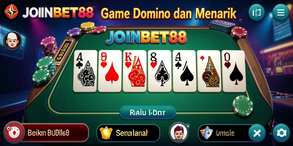 Gameplay seru dalam JOINBET88 dengan grafis menarik dan interaksi pemain.