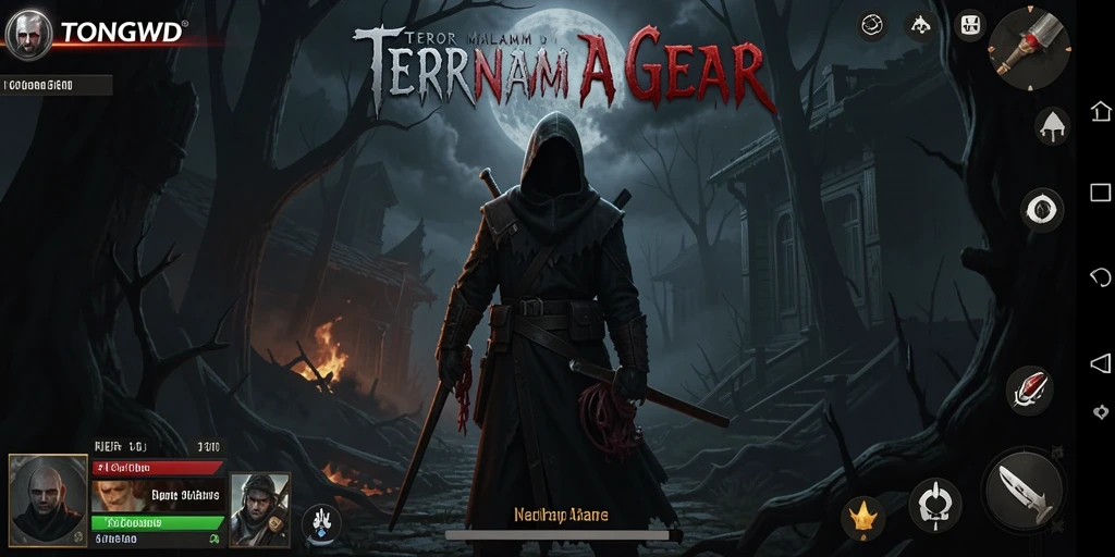 Gameplay menyeramkan TONGWD dengan suasana mencekam.