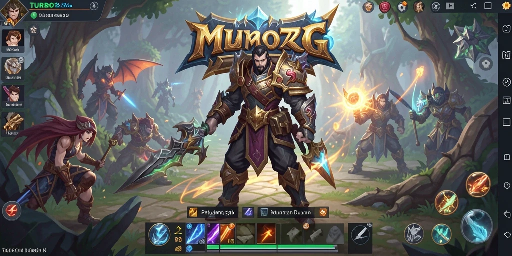 Tampilan fantastis dari gameplay TURBO78 yang seru dan interaktif.