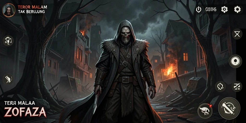 Gameplay ZOFAZA yang menegangkan dan penuh kejutan horor.